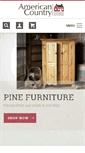 Mobile Screenshot of americancountryhomestore.com